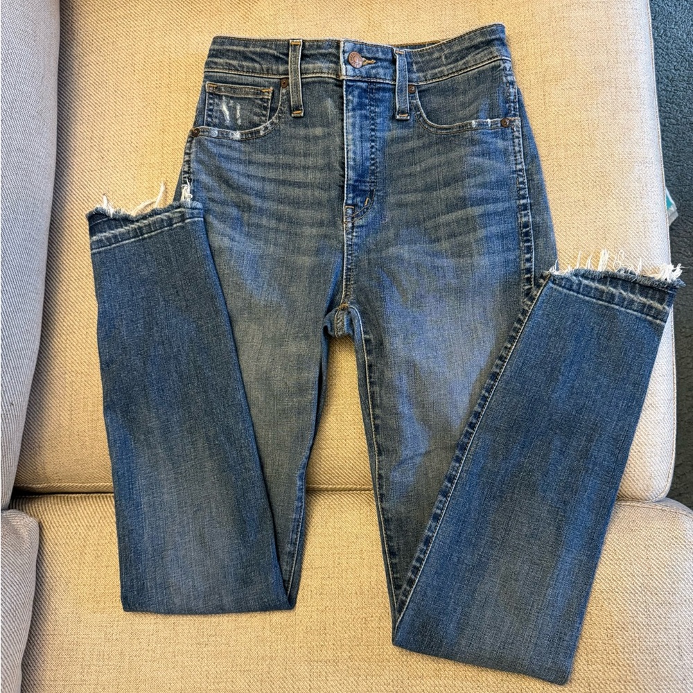 Madewell “Curvy High-Rise Skinny” Jeans